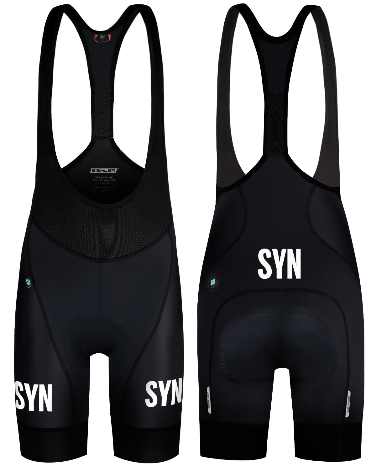 Womens SYNDICATE BIB SHORTS BLACK