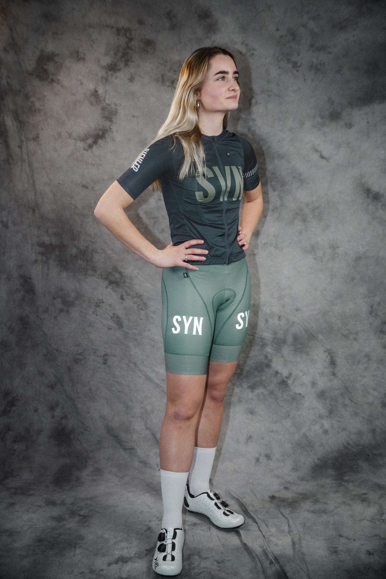 Womens SYNDICATE BIB SHORTS SAGE