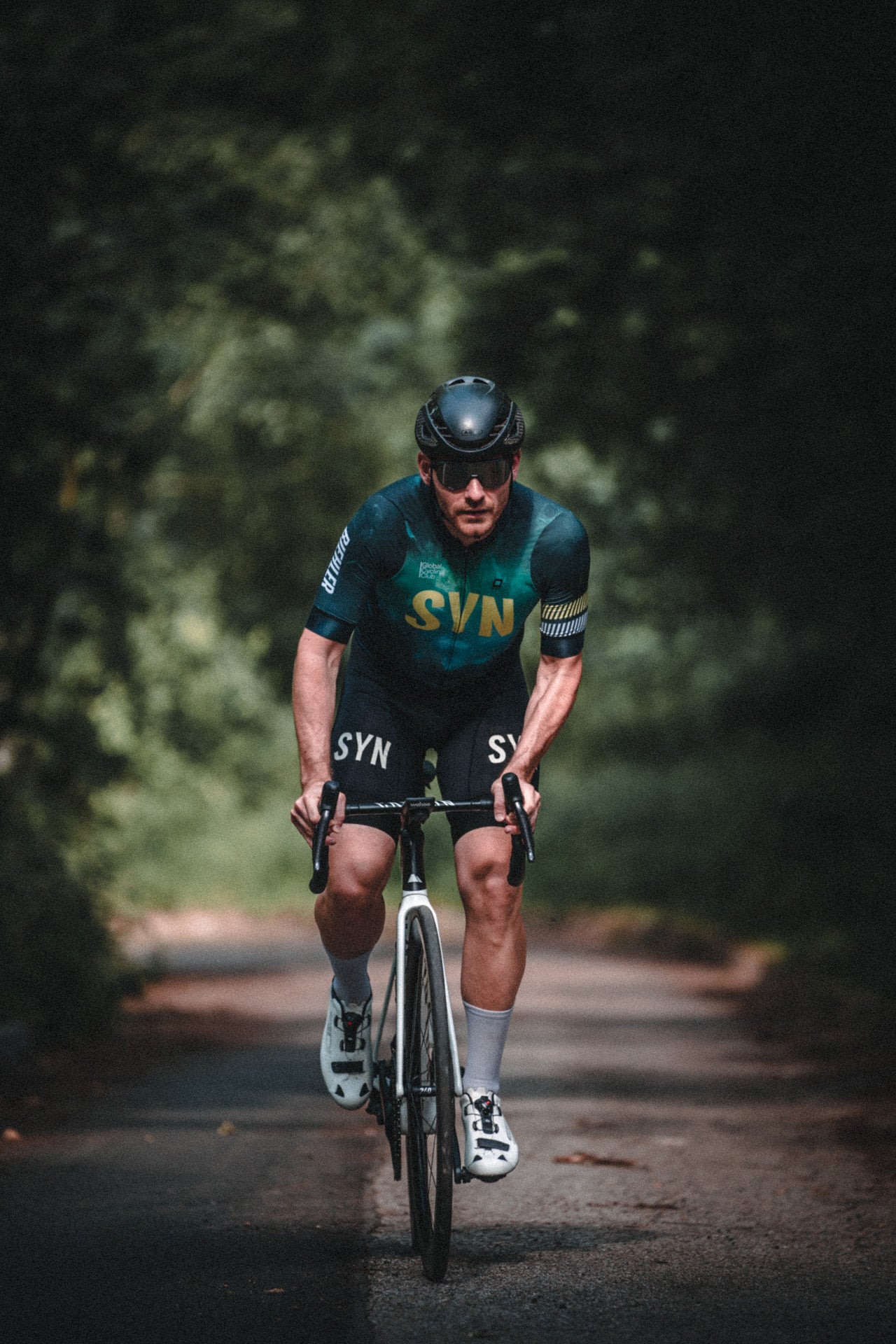 Mens SYNDICATE CLIMBER JERSEY NEON SPACE