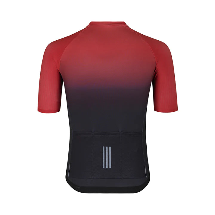 ES16 Cycling Jersey Elite Stripes - Faded Red