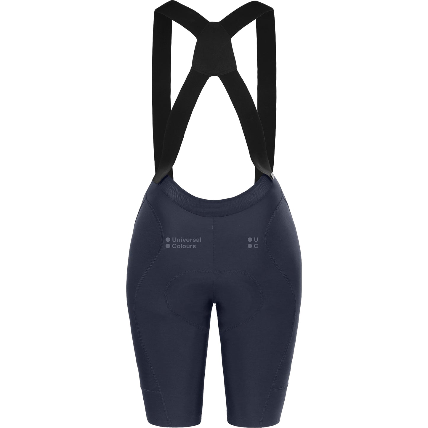 Universal Colours Women's Bib Short - Navy Blue