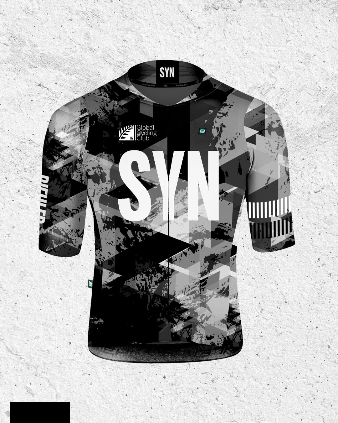biehler fahrradbekleidung Mens BIEHLER SYNDICATE NZ CHAPTER JERSEY – Kitgame