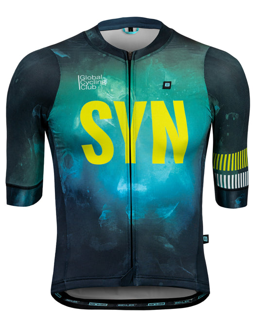 Mens SYNDICATE CLIMBER JERSEY NEON SPACE