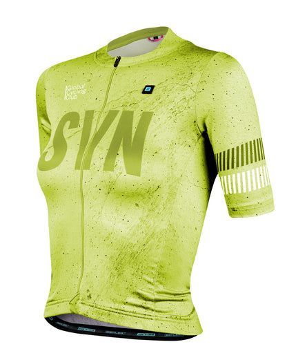 Womens SYNDICATE TRAINING JERSEY Lemon Noise