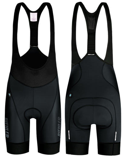 BIEHLER ESSENTIAL BIB SHORTS BLACK - WOMEN