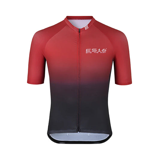 ES16 Cycling Jersey Elite Stripes - Faded Red