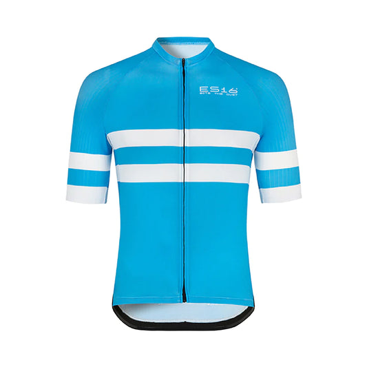 ES16 Cycling Jersey Elite Stripes - Light Blue Stripes