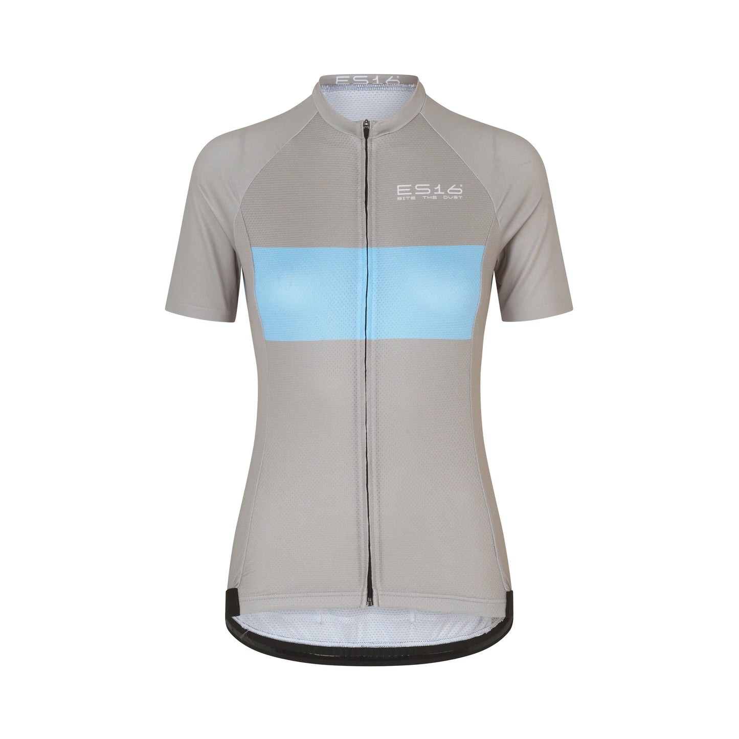 ES16 Cycling Jersey Elite Spin Stripe Warm Gray. Women